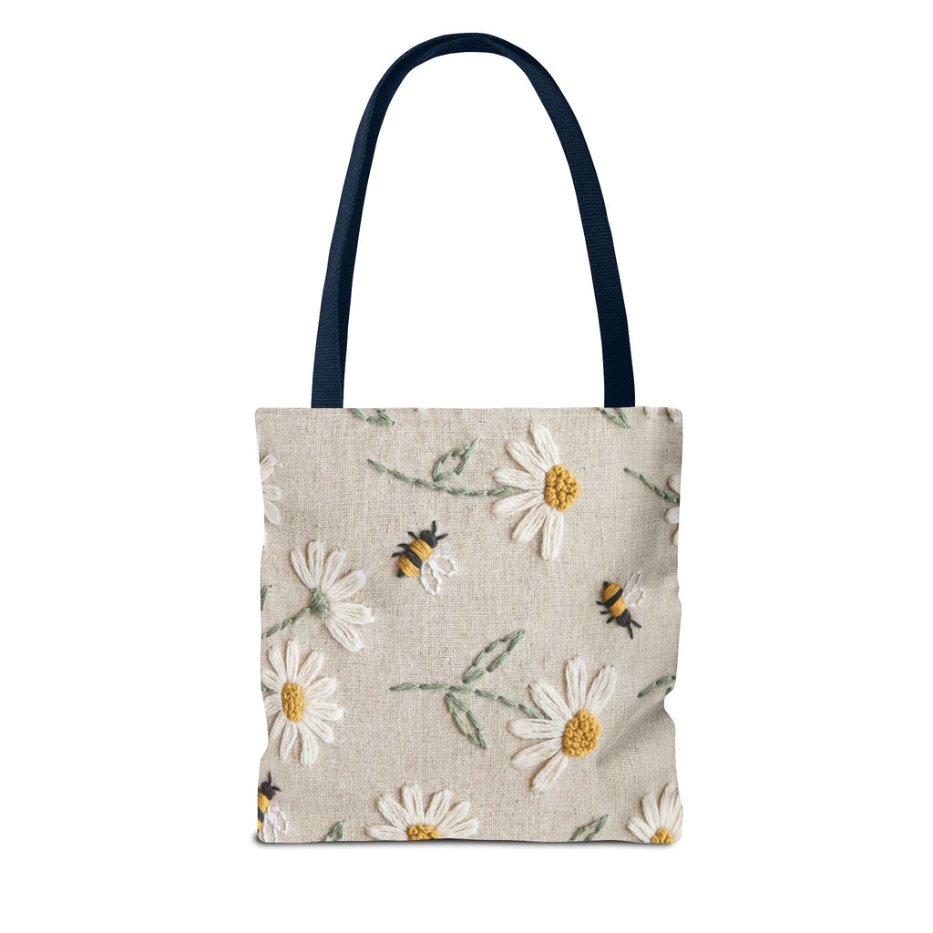 Bees & Flowers Tote Bag
