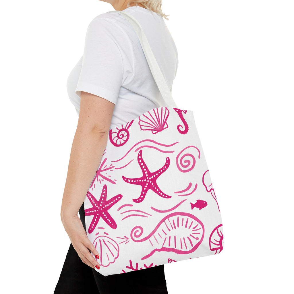 Pink Seashell Tote