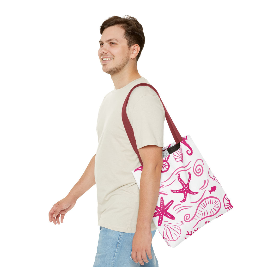 Pink Seashell Tote
