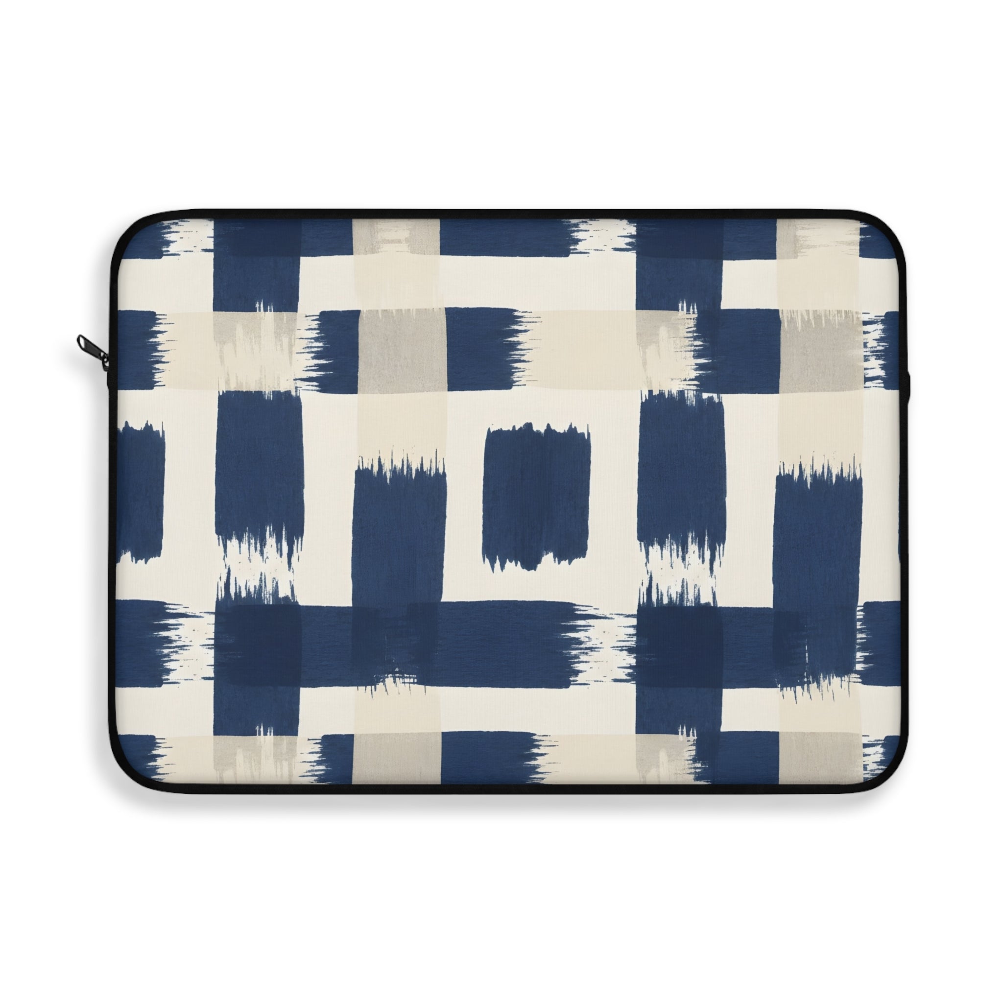 Indigo Check Laptop Sleeve