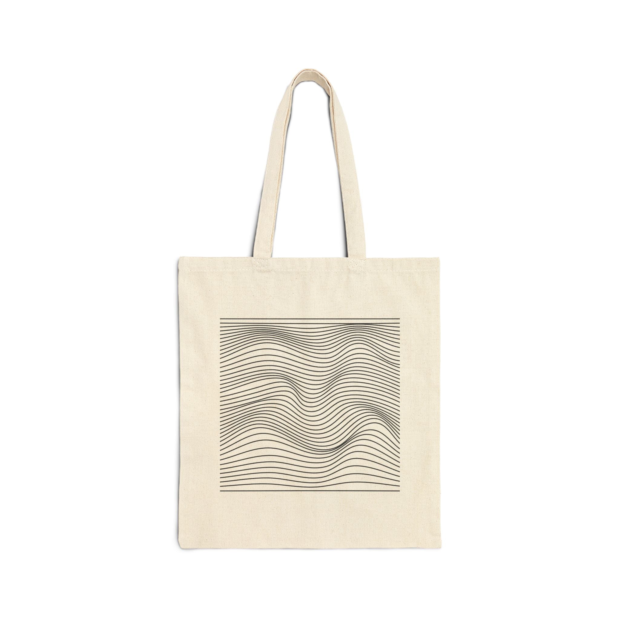 Illusion Cotton Canvas Tote Bag