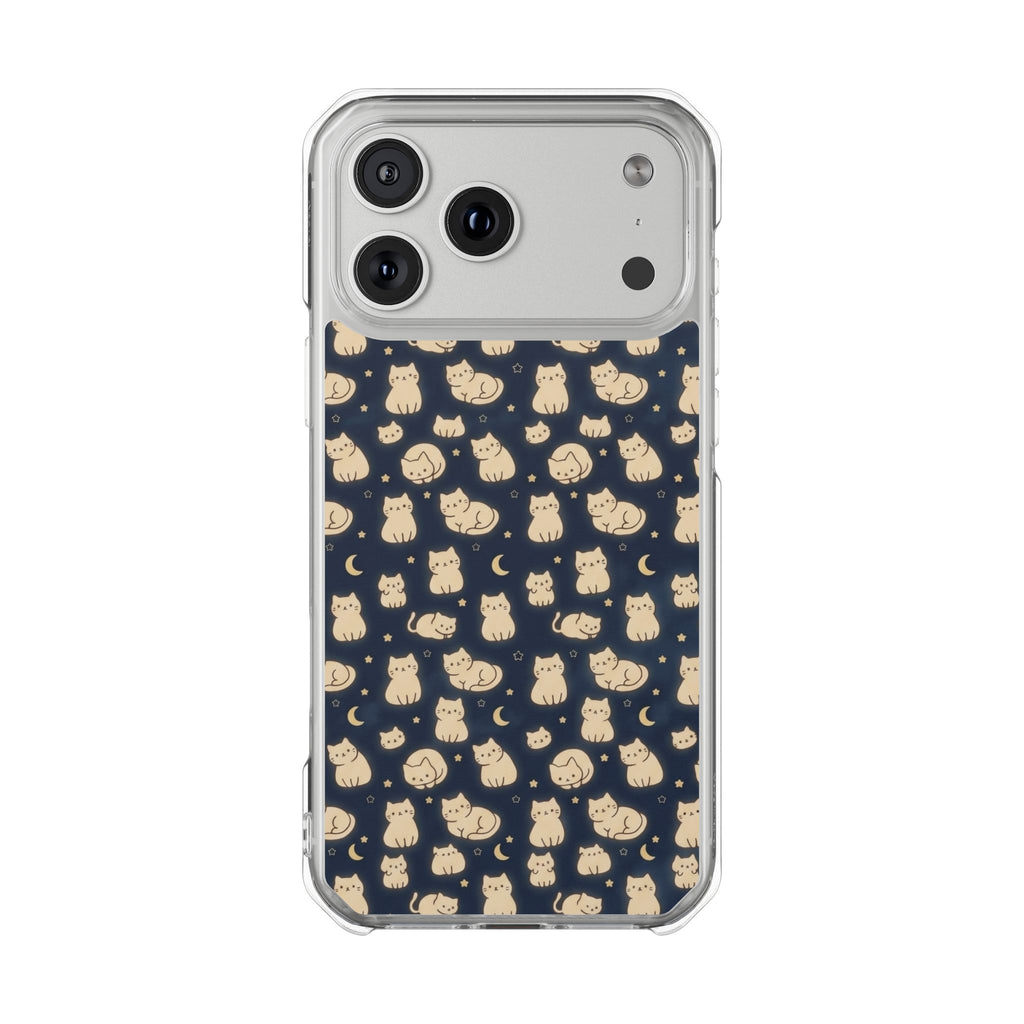 Glowy Cat Clear Impact Case
