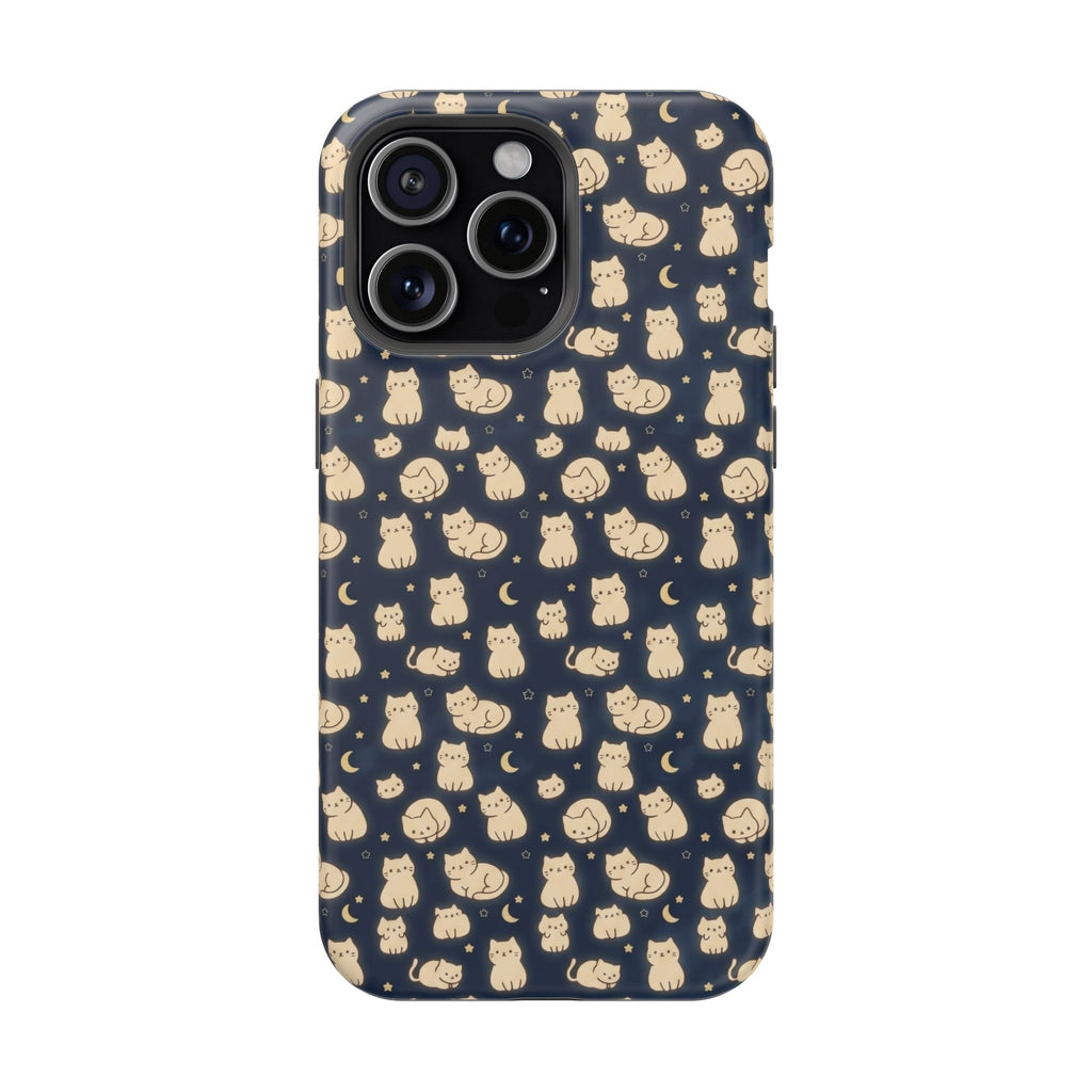 Glowy Cat Clear Hard Case