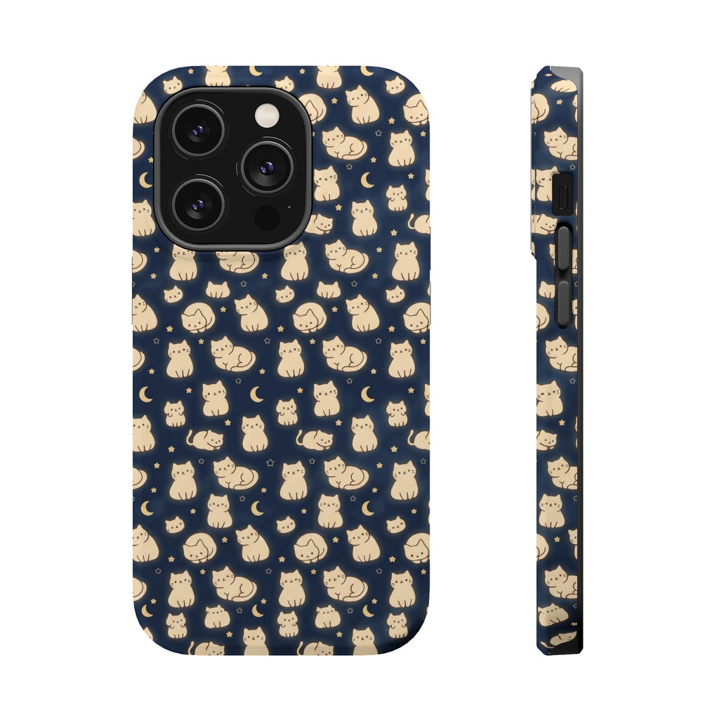 Glowy Cat Clear Hard Case