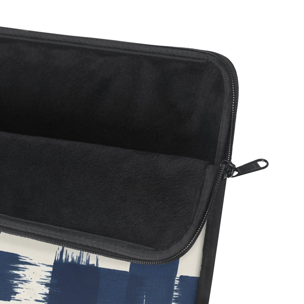 Indigo Check Laptop Sleeve
