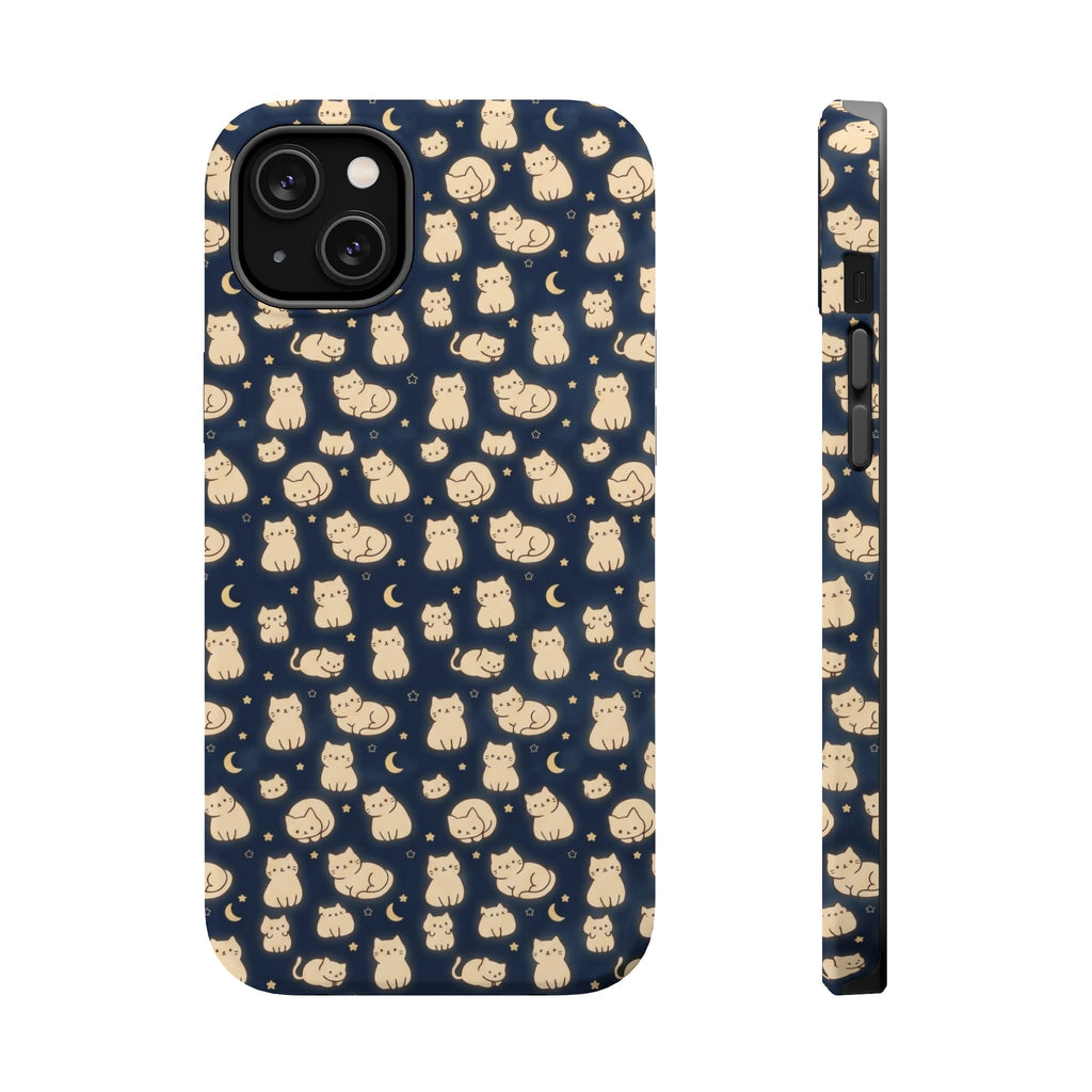 Glowy Cat Clear Hard Case