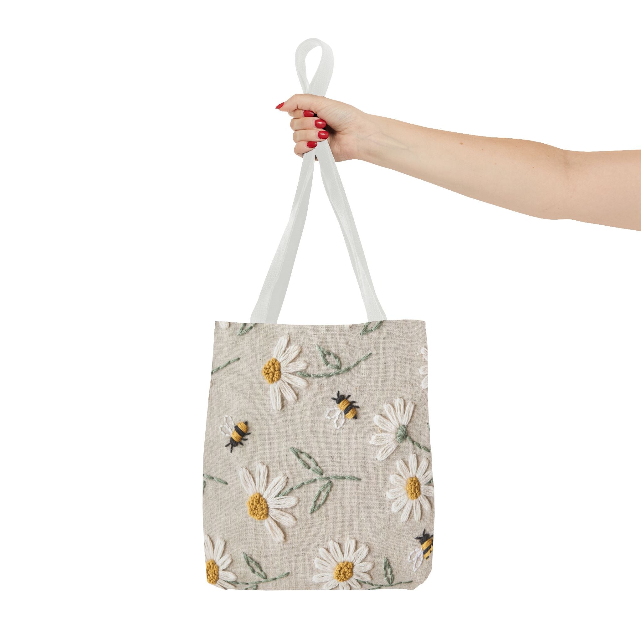 Bees & Flowers Tote Bag