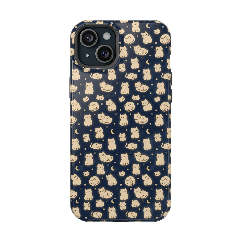 Glowy Cat Clear Hard Case