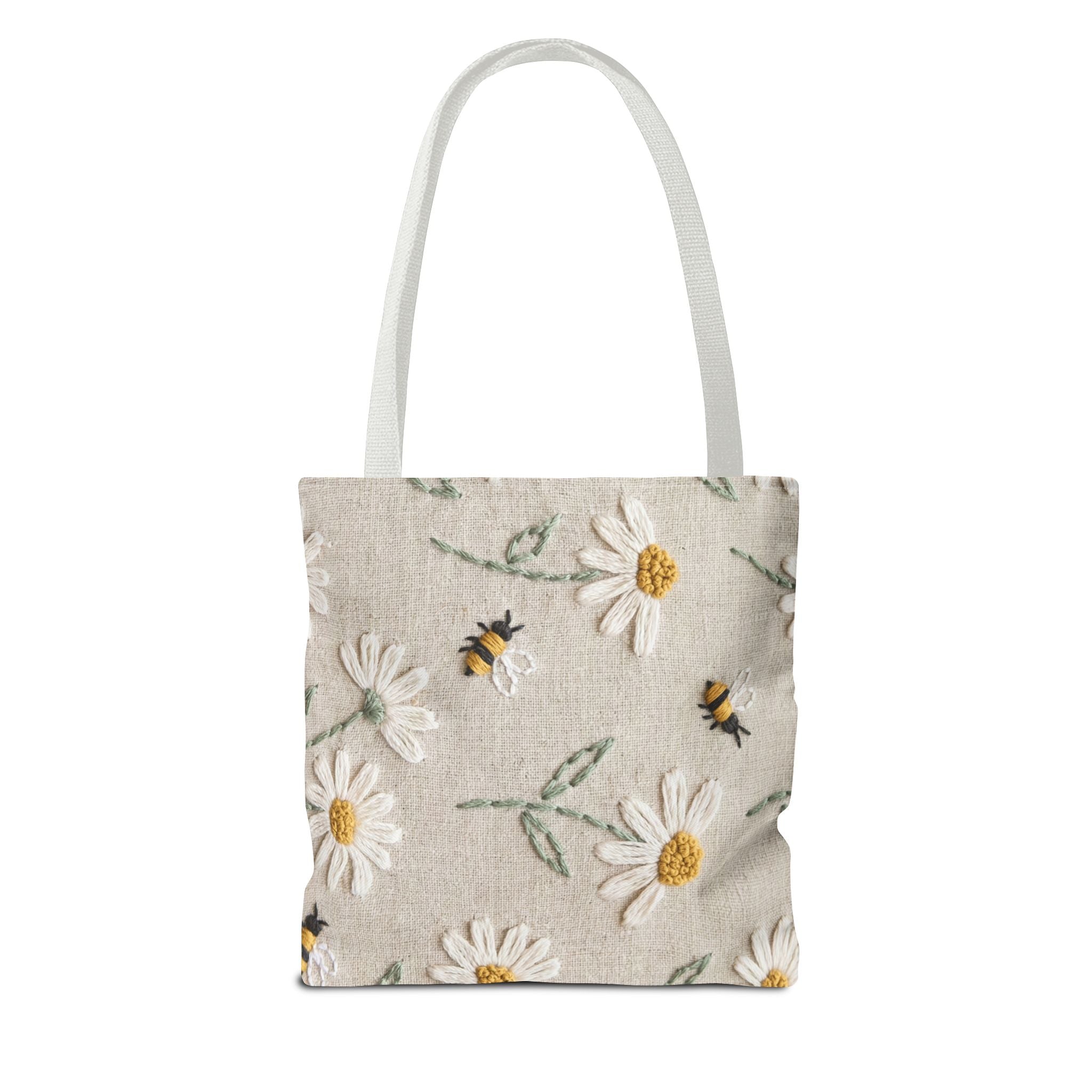 Bees & Flowers Tote Bag