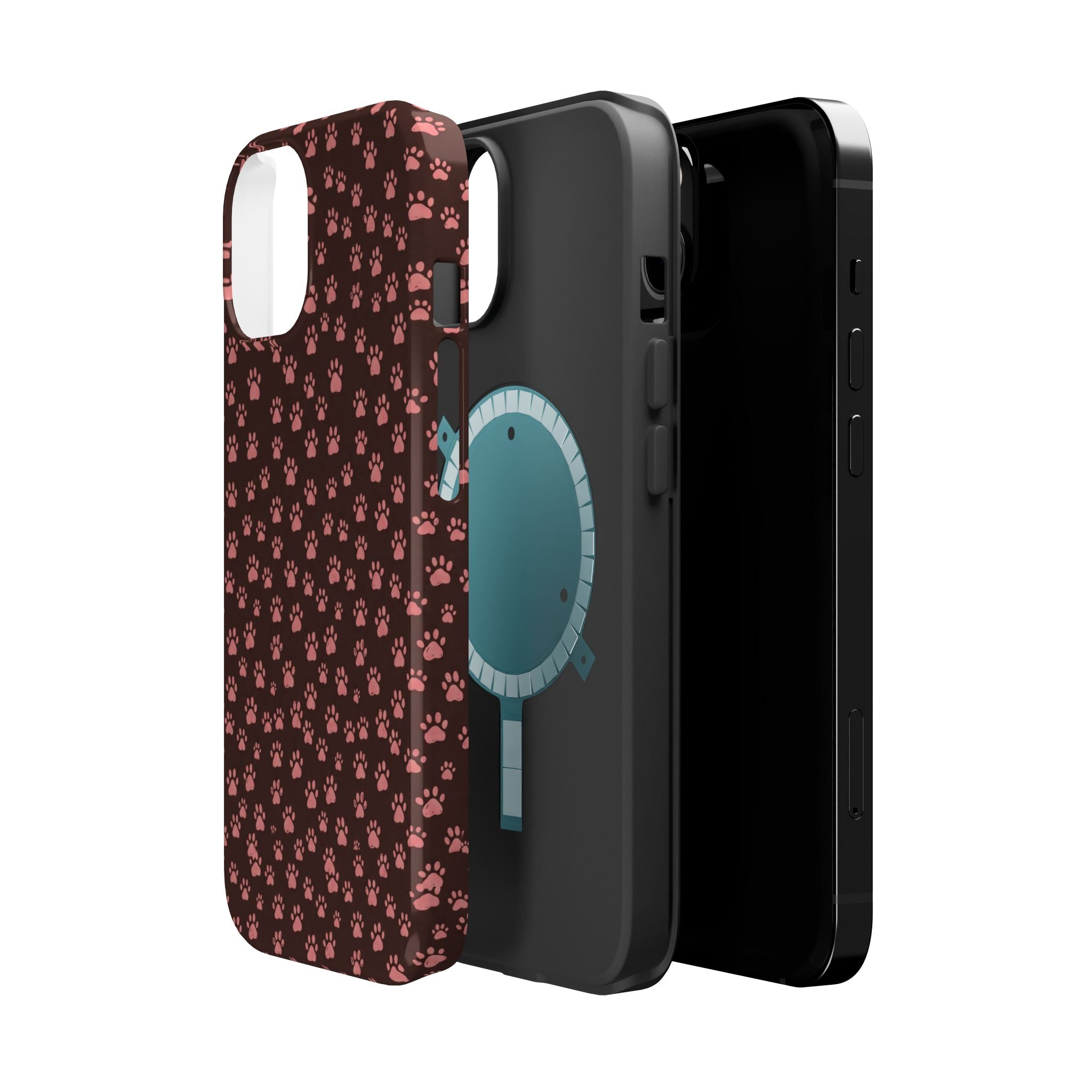 Pink Paws Hard Case