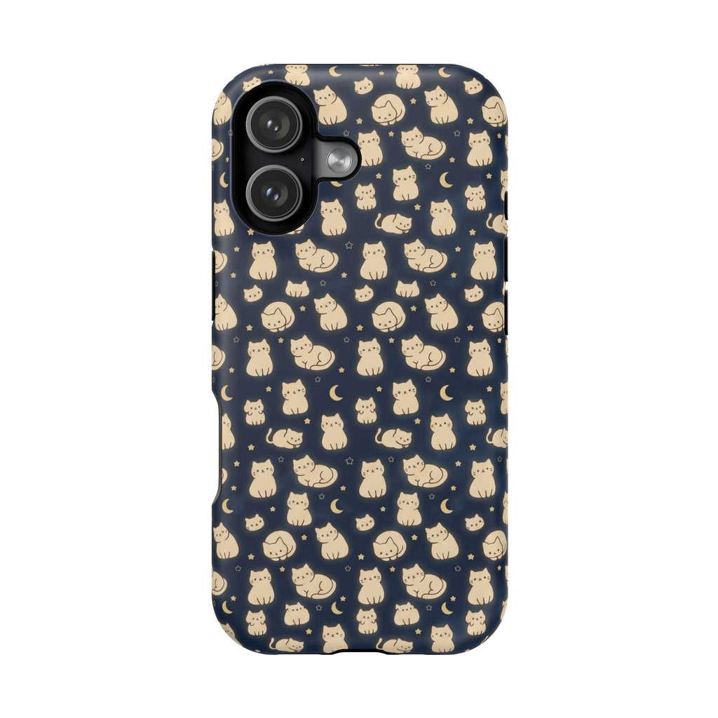 Glowy Cat Clear Hard Case