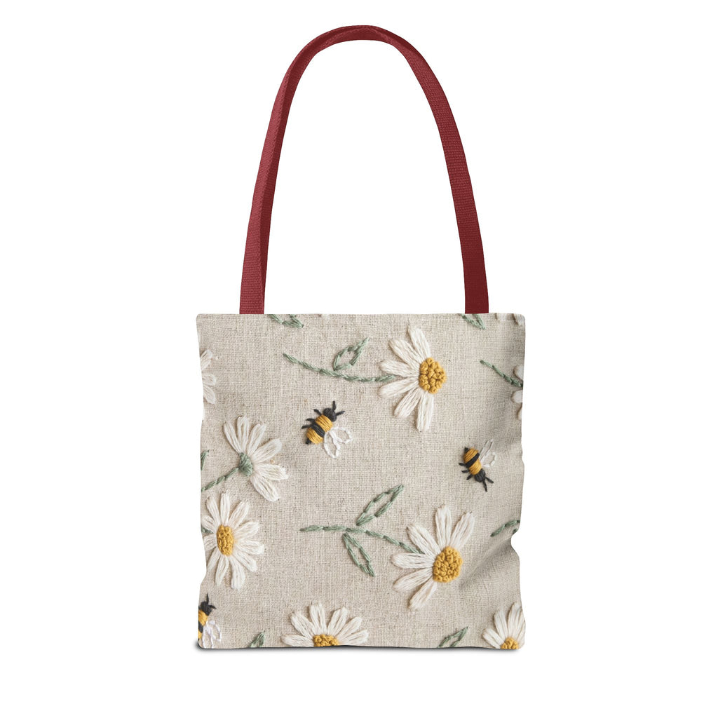 Bees & Flowers Tote Bag