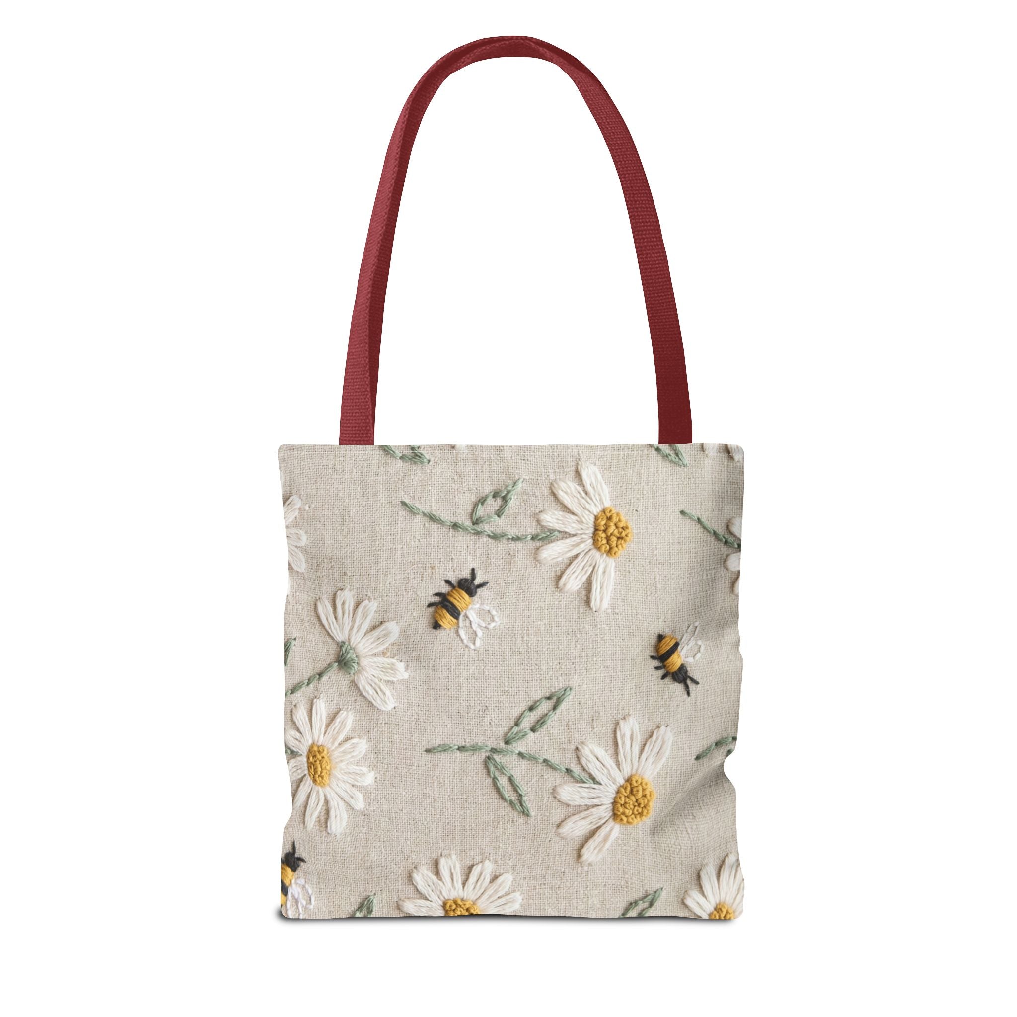 Bees & Flowers Tote Bag