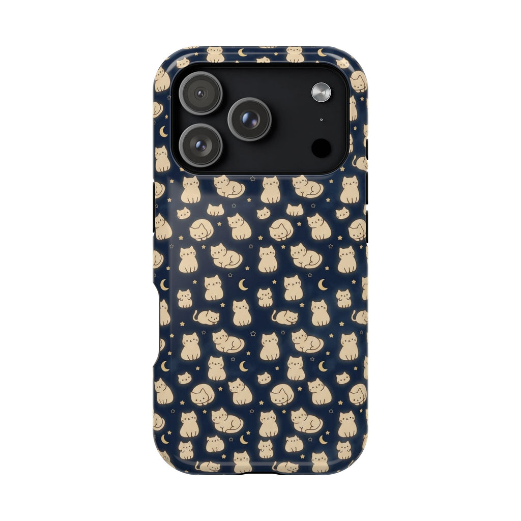 Glowy Cat Clear Hard Case