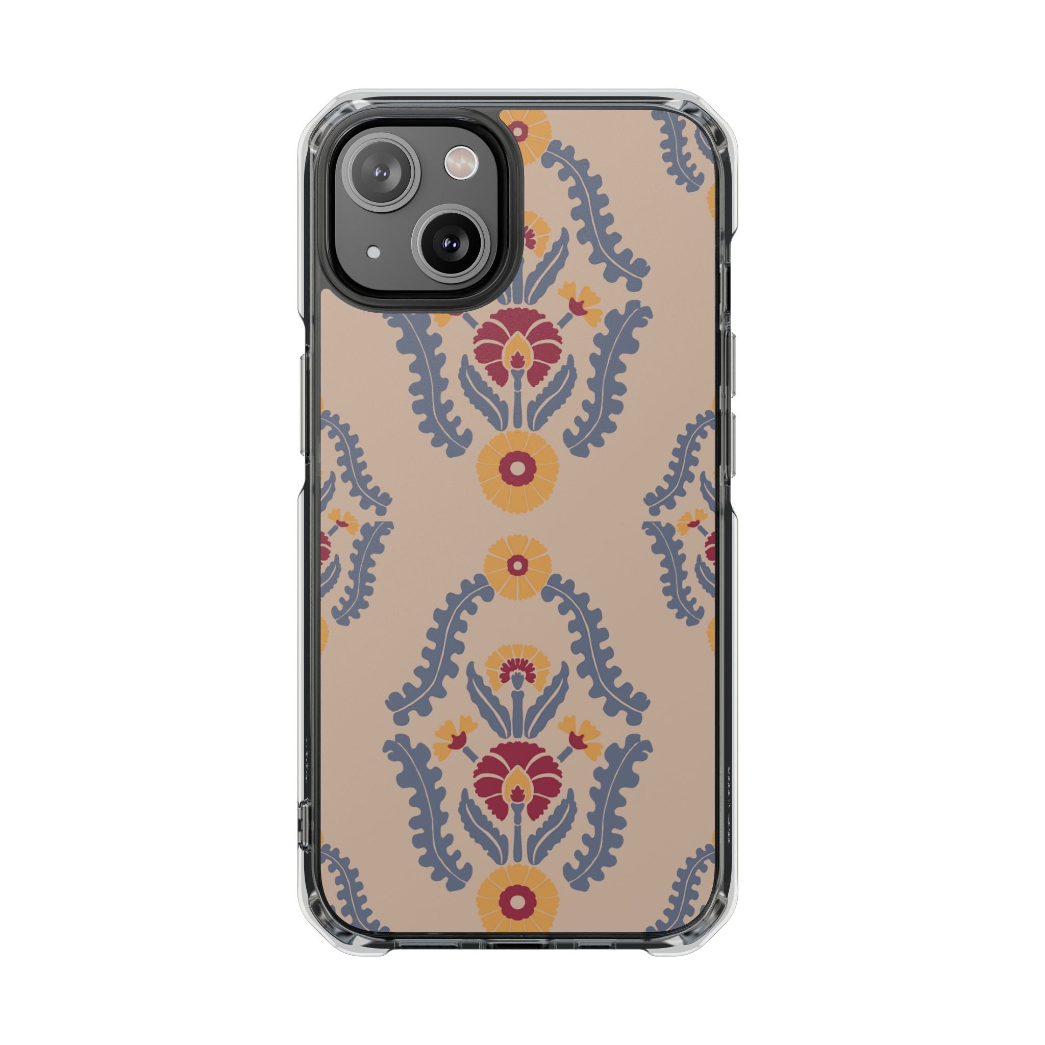 Vintage Blockprint Impact Case