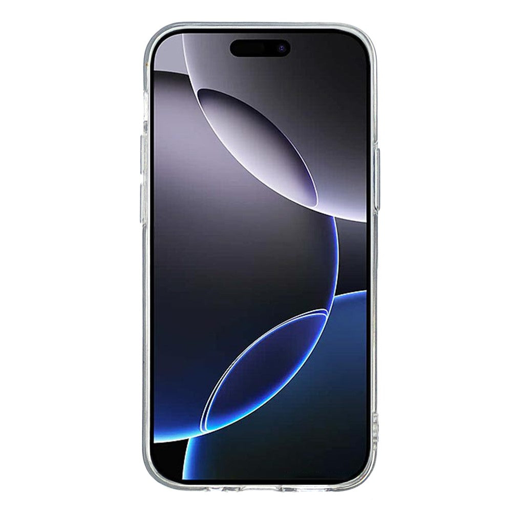 For iPhone 17 Pro Case Marble Pattern Painted TPU Phone Back Cover