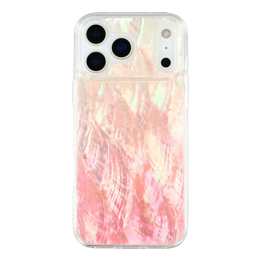 Natural Seashell Design TPU back cover for iPhone 17 Pro Magnetic Case