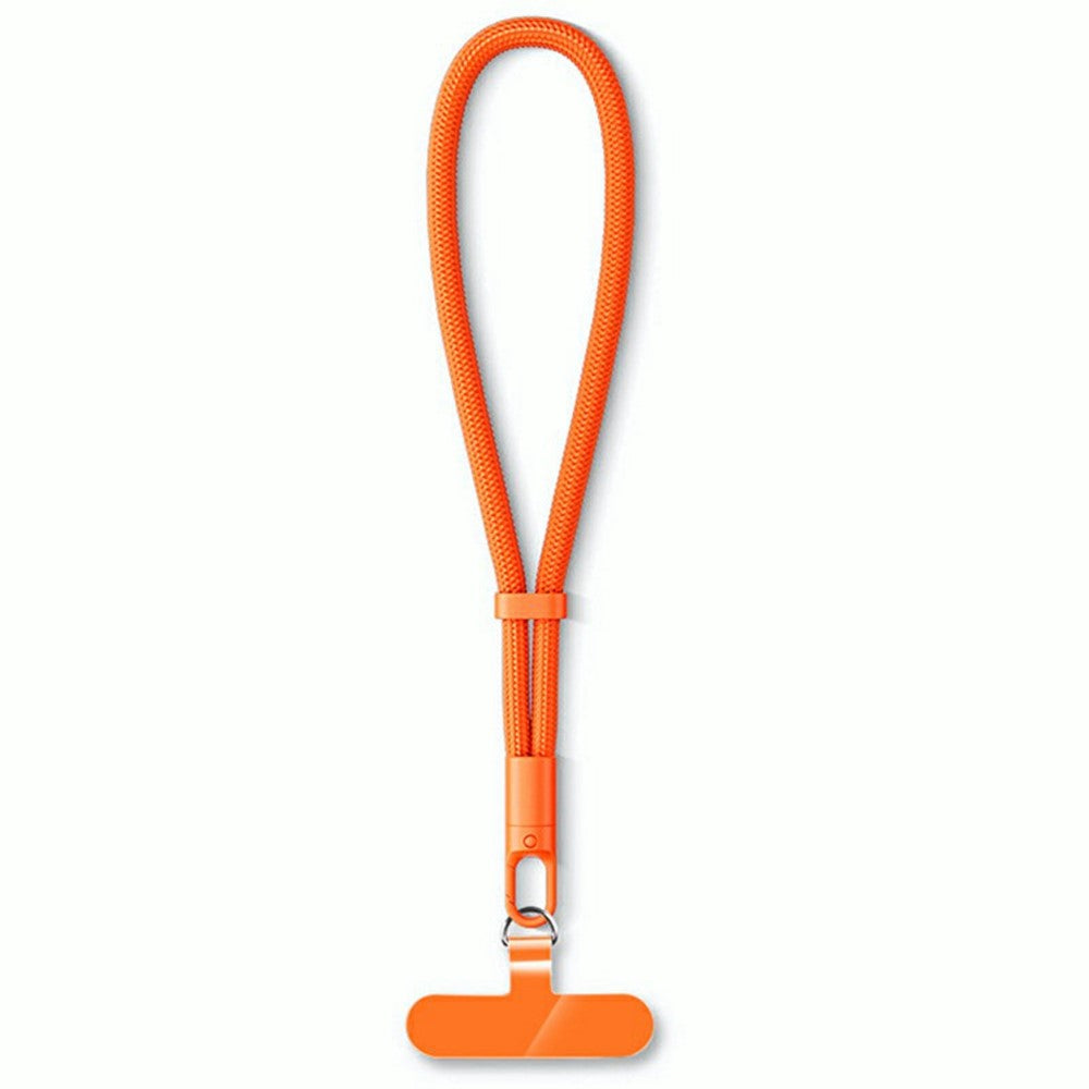 Adjustable Wrist Strap Self-Locking Phone Lanyard with Tether Tab, 360-Degree Rotating Hook