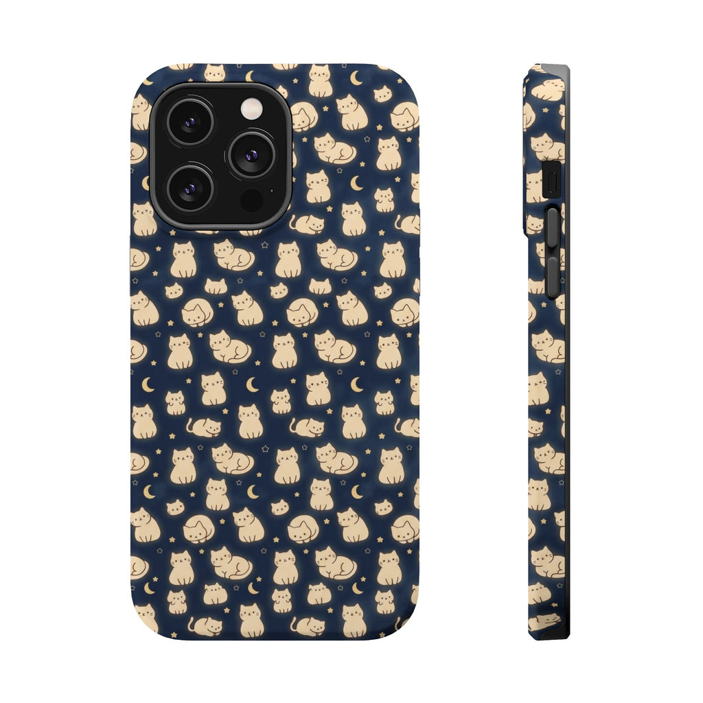 Glowy Cat Clear Hard Case