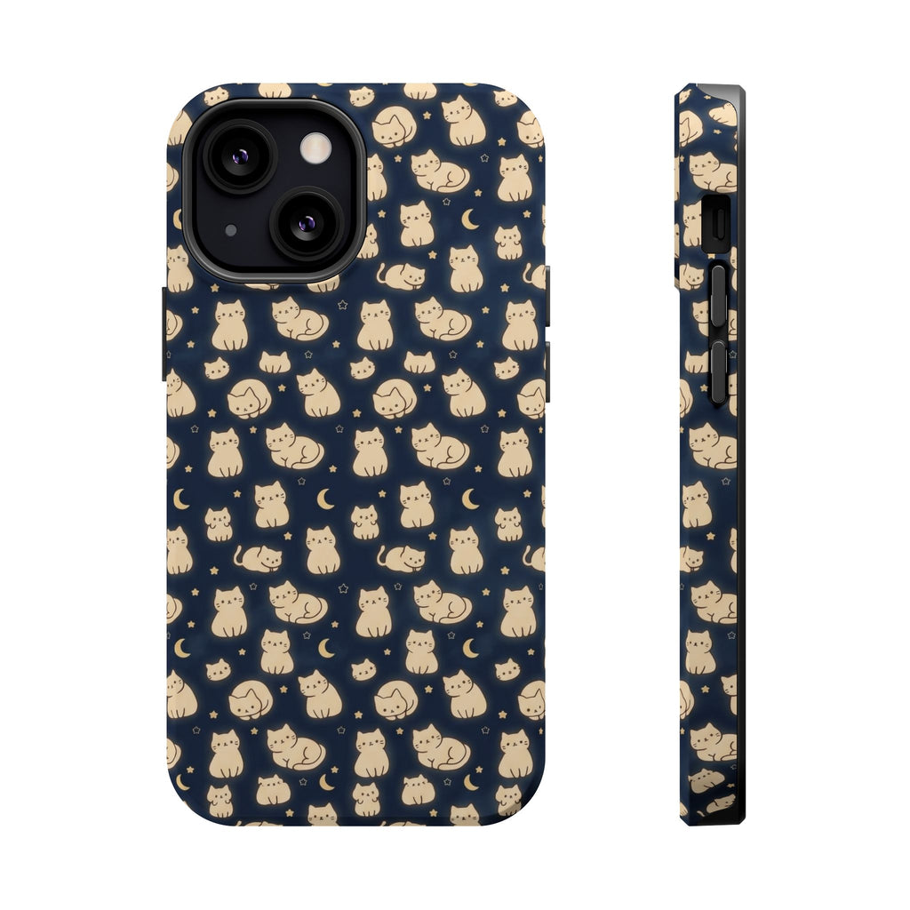 Glowy Cat Clear Hard Case