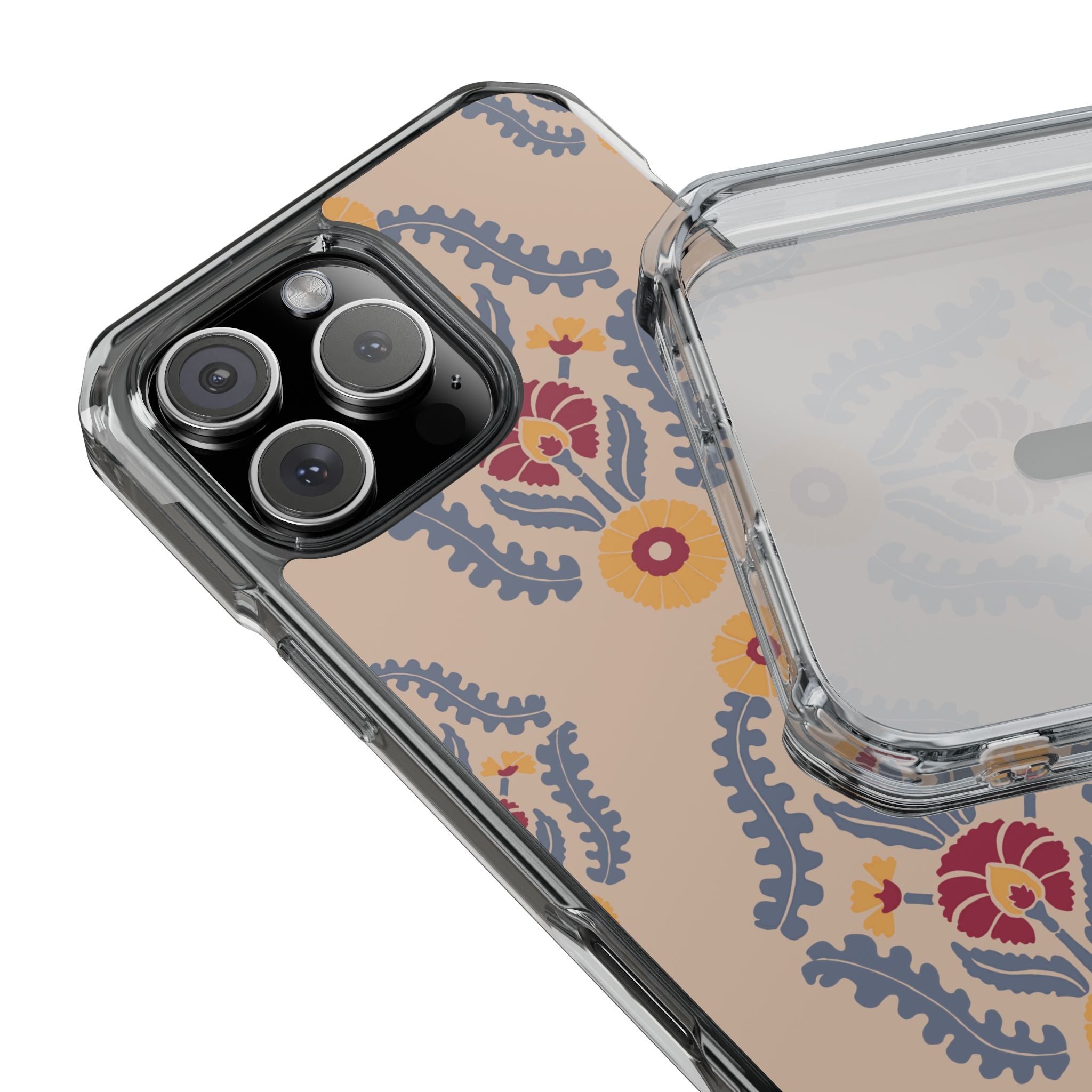Vintage Blockprint Impact Case