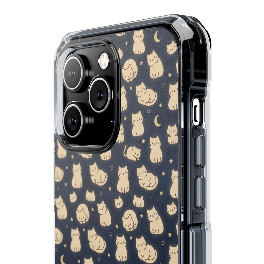 Glowy Cat Clear Impact Case