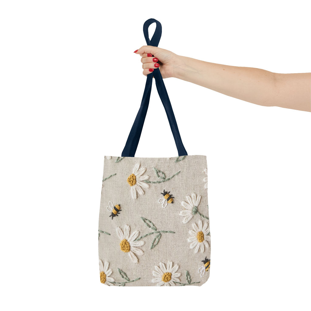 Bees & Flowers Tote Bag