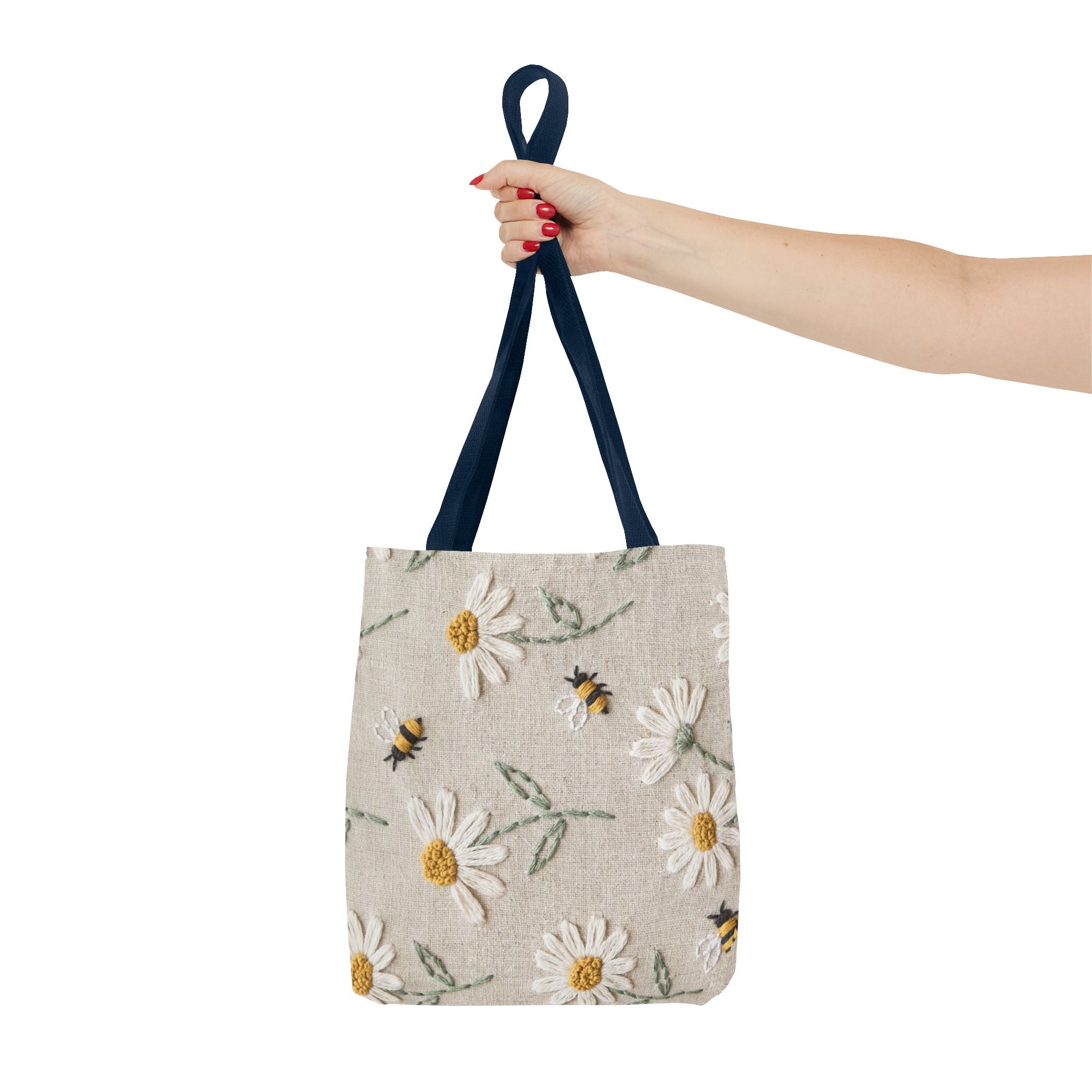 Bees & Flowers Tote Bag