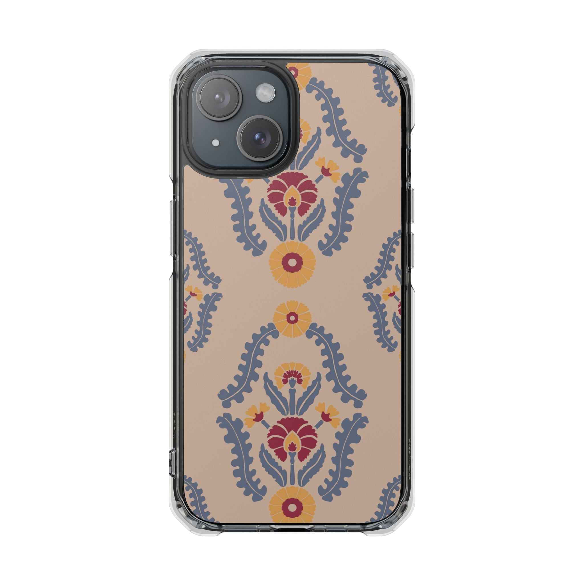 Vintage Blockprint Impact Case