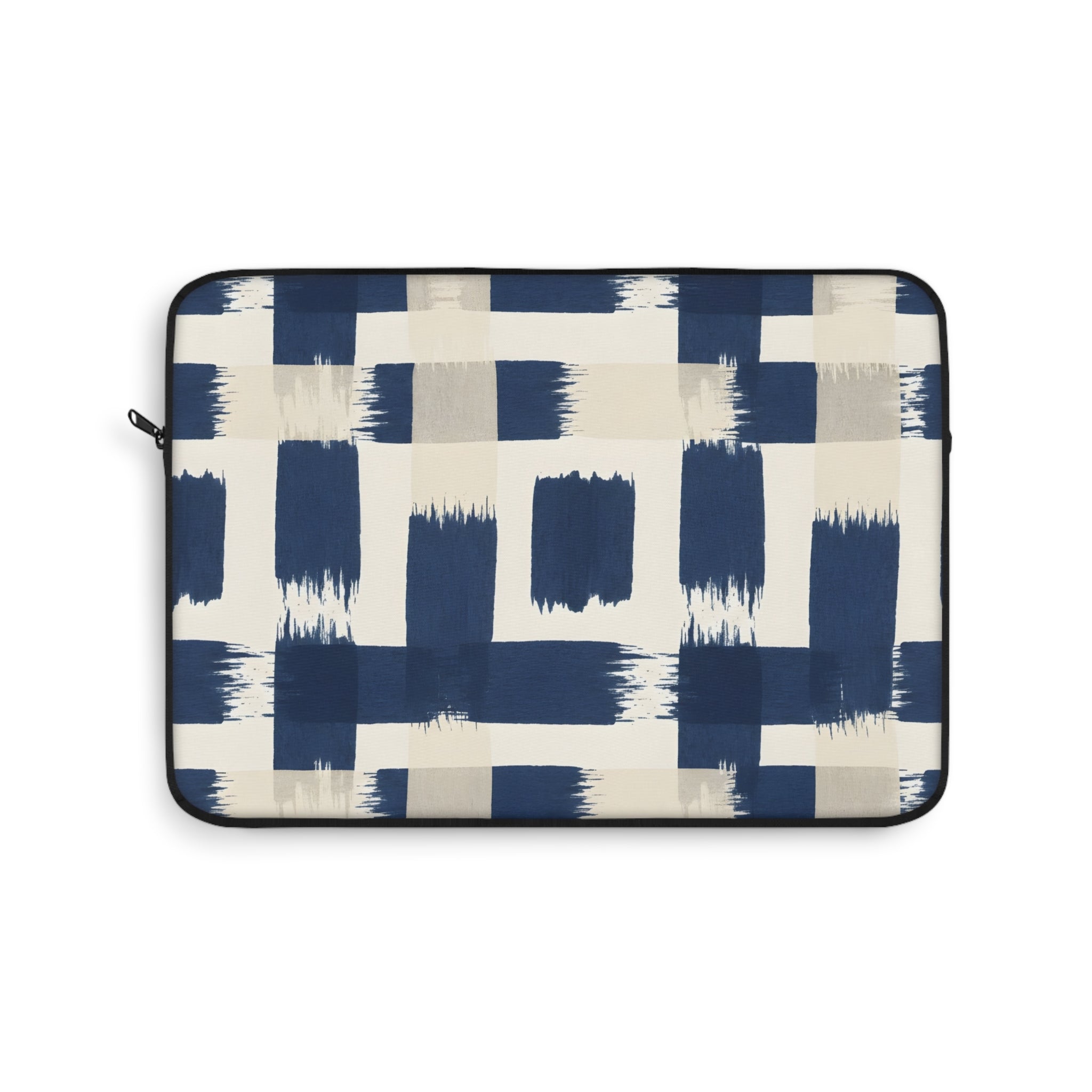 Indigo Check Laptop Sleeve