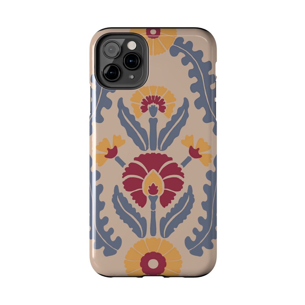 Vintage Blockprint Hard Case