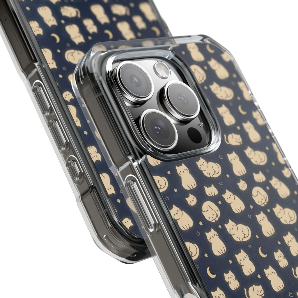 Glowy Cat Clear Impact Case