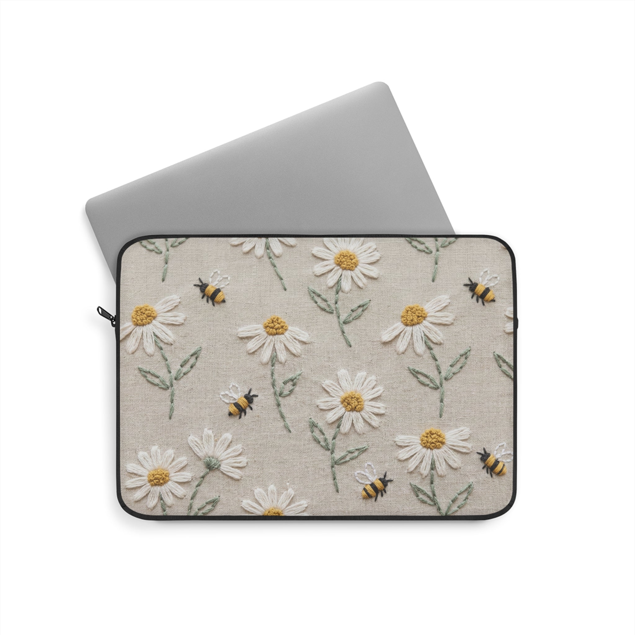 Bee & Flower Laptop Sleeve