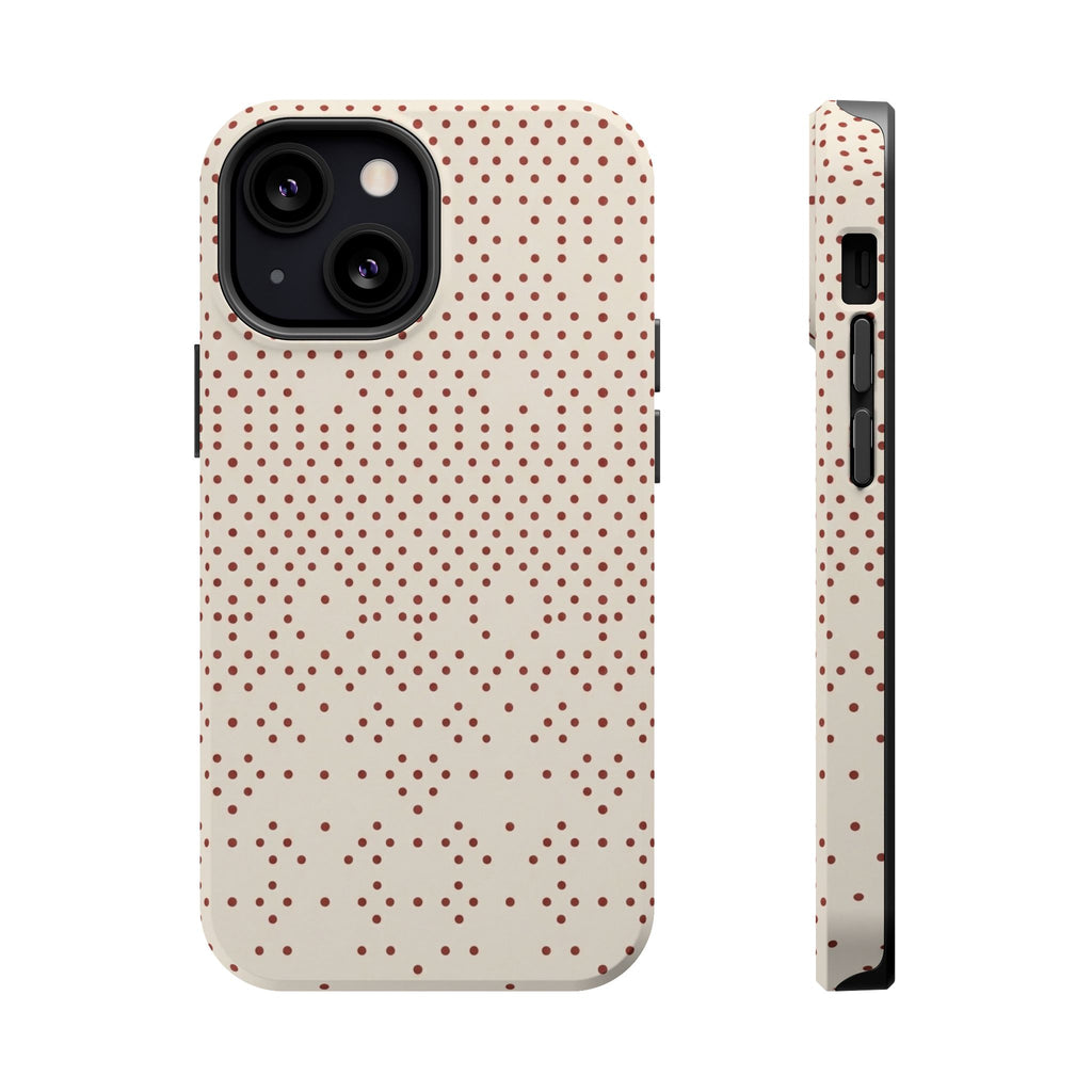 Cinnamon Dots Hard Case