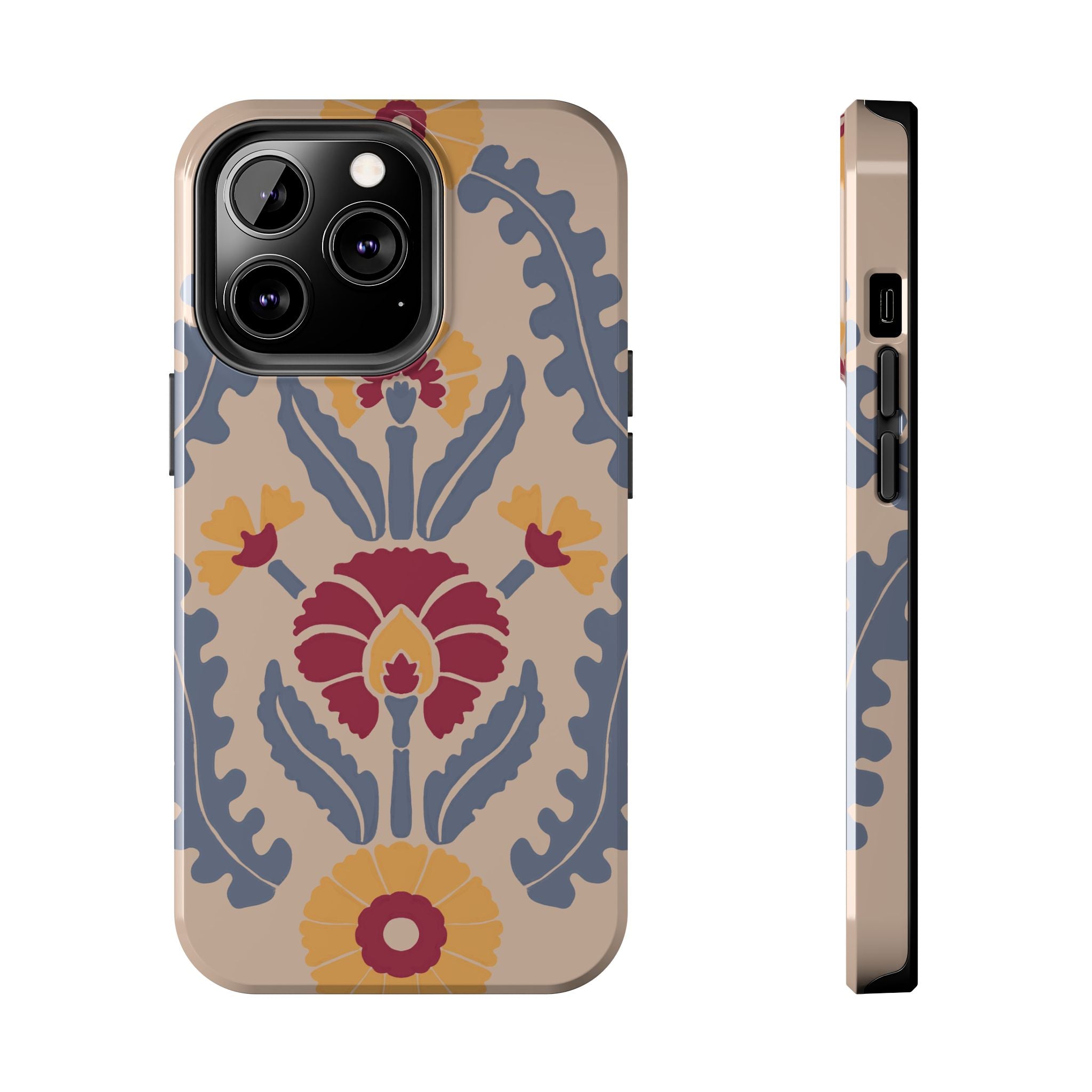 Vintage Blockprint Hard Case