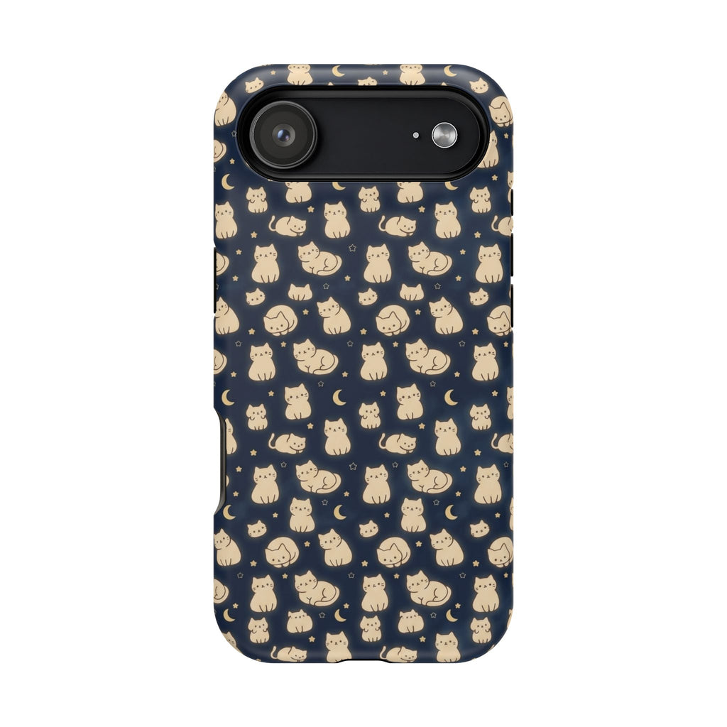 Glowy Cat Clear Hard Case