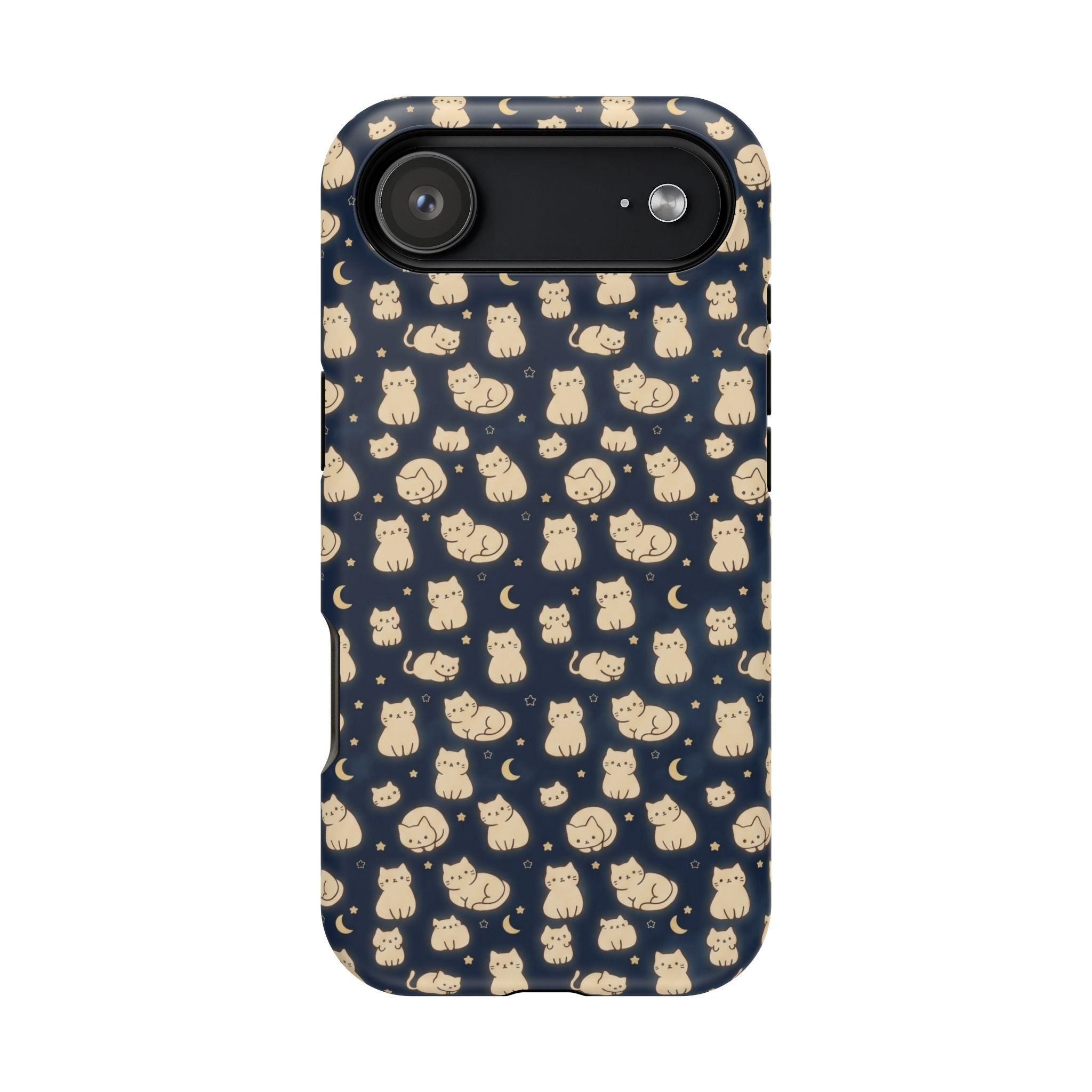 Glowy Cat Clear Hard Case