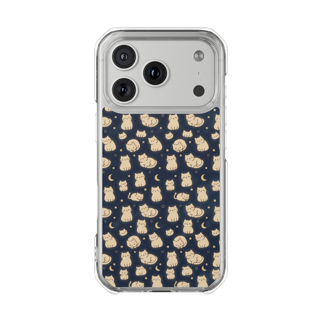 Glowy Cat Clear Impact Case