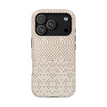 Cinnamon Dots Hard Case