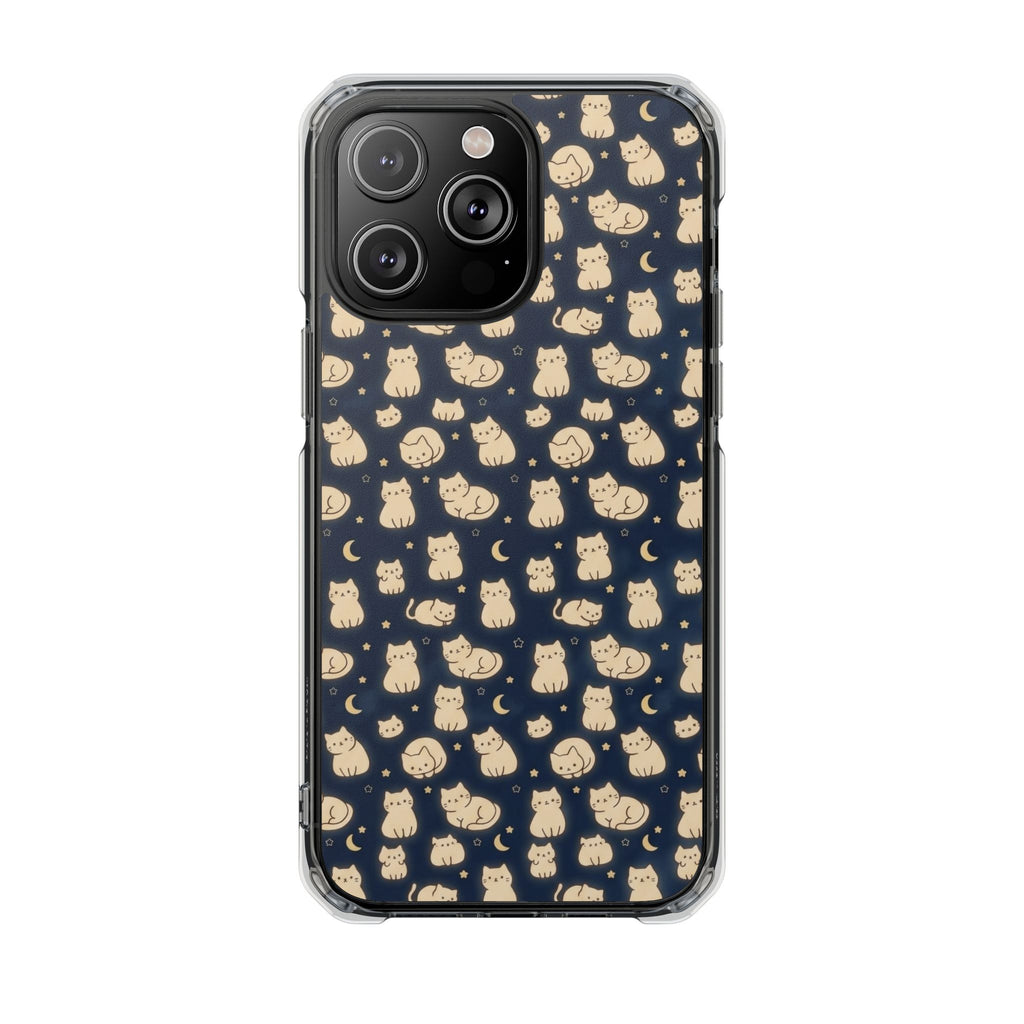 Glowy Cat Clear Impact Case