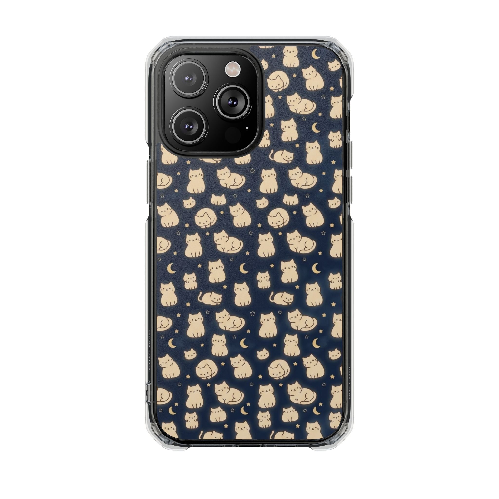 Glowy Cat Clear Impact Case