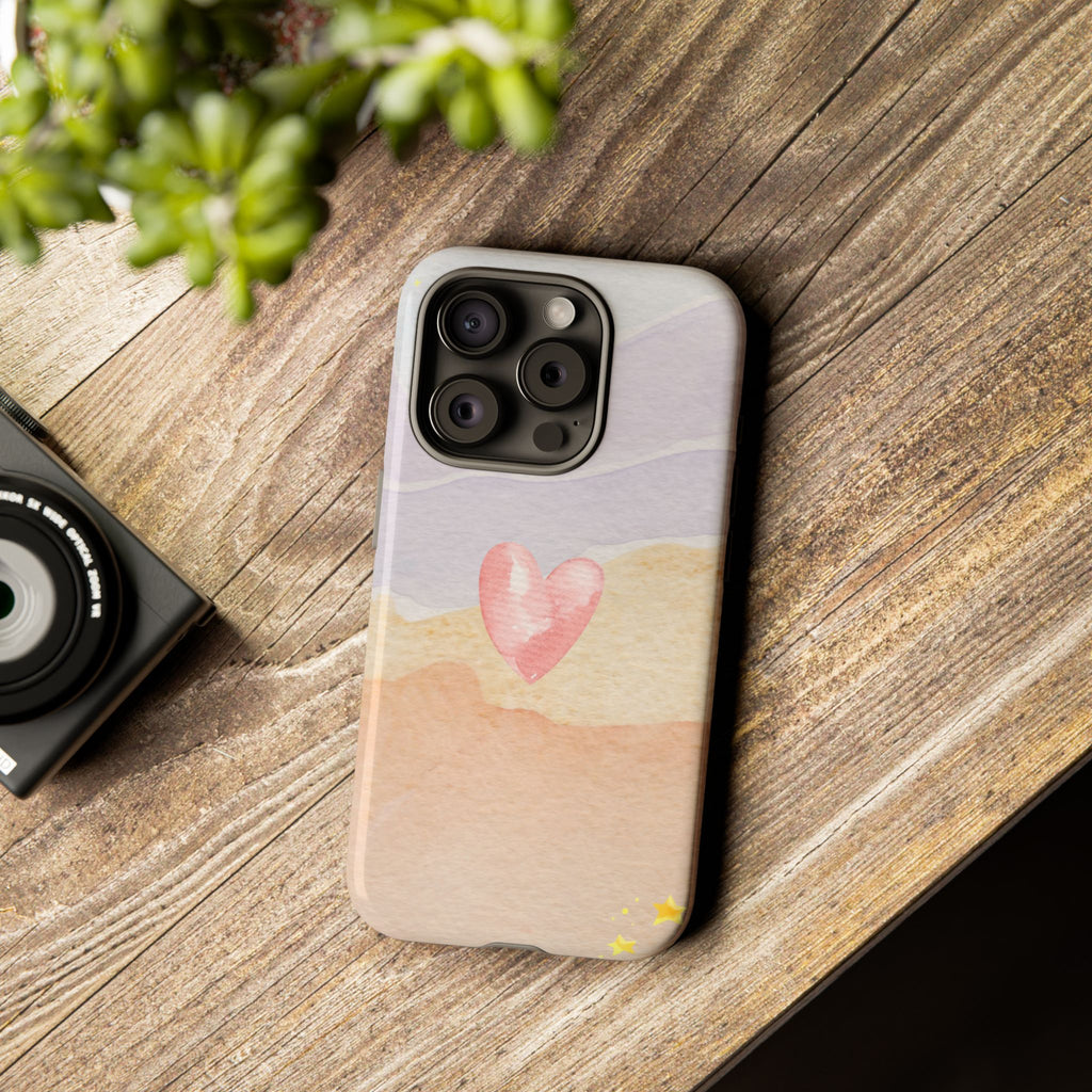 Sand Heart iPhone case