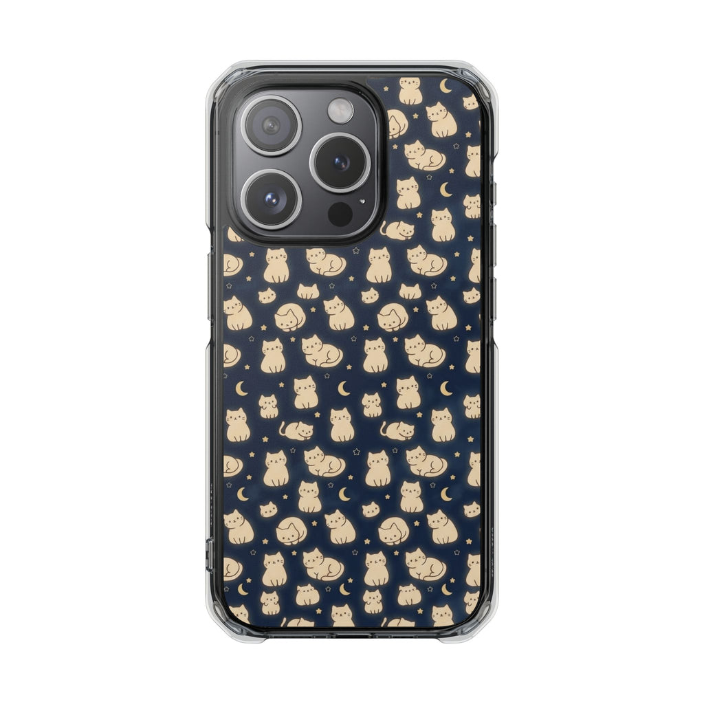 Glowy Cat Clear Impact Case