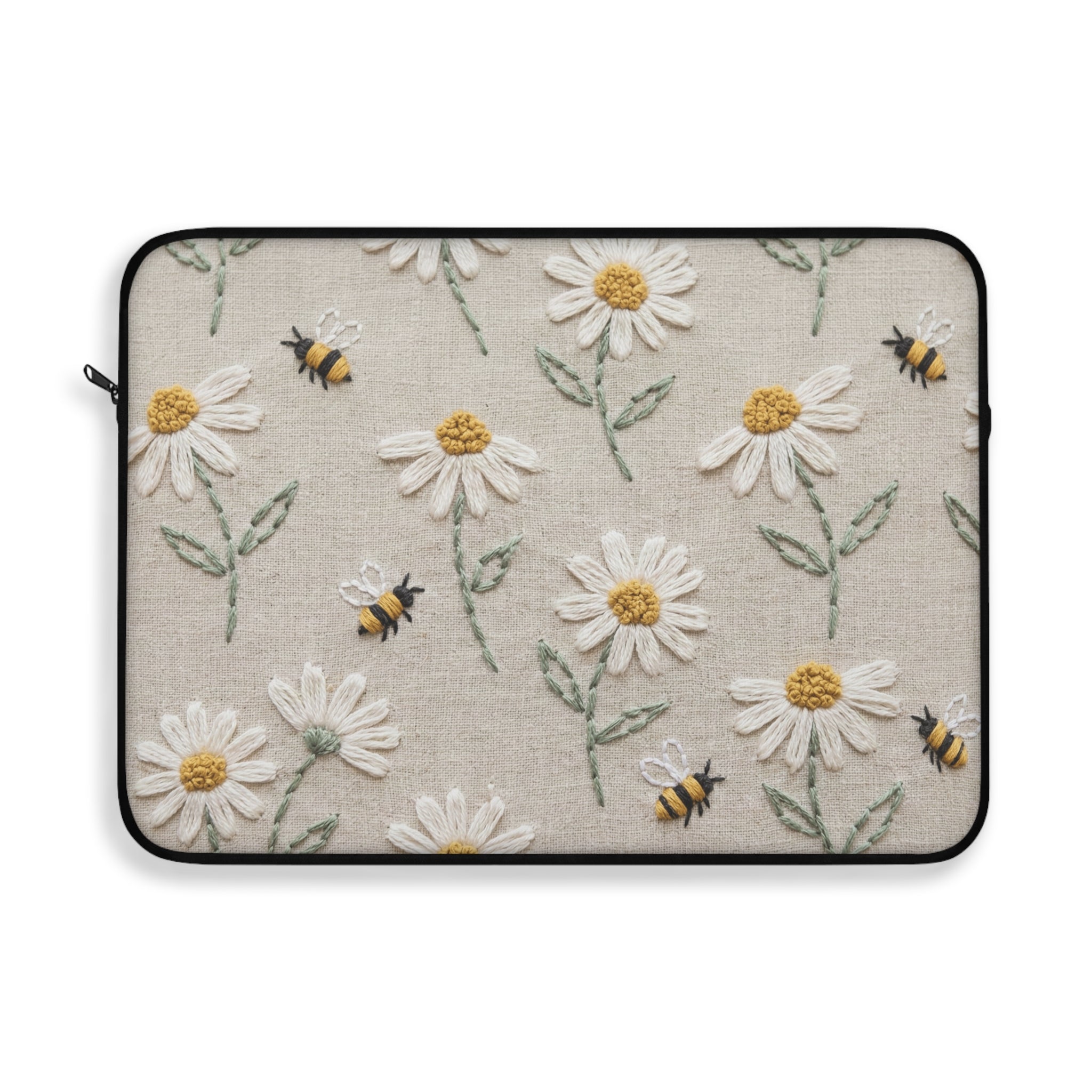 Bee & Flower Laptop Sleeve