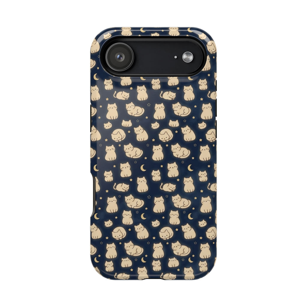 Glowy Cat Clear Hard Case