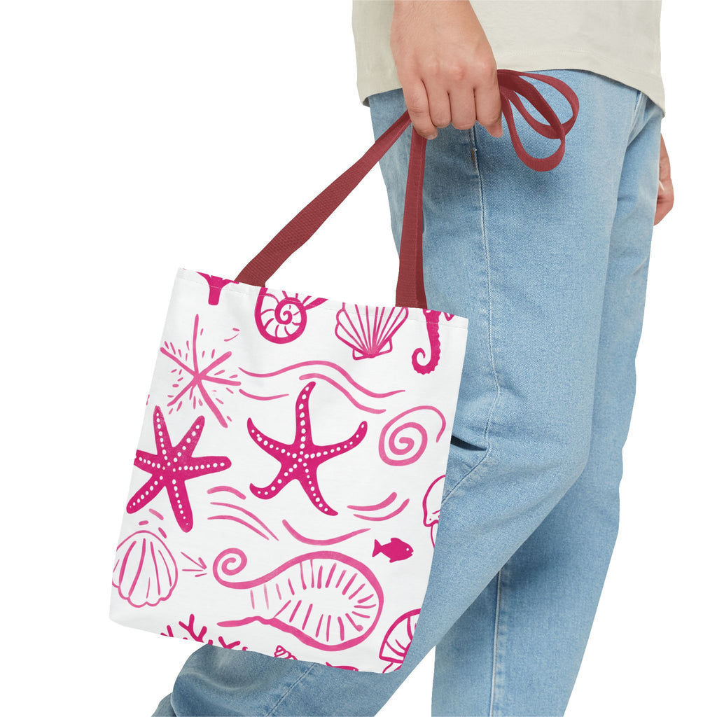 Pink Seashell Tote