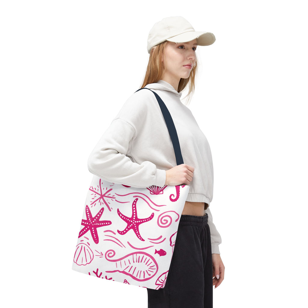 Pink Seashell Tote