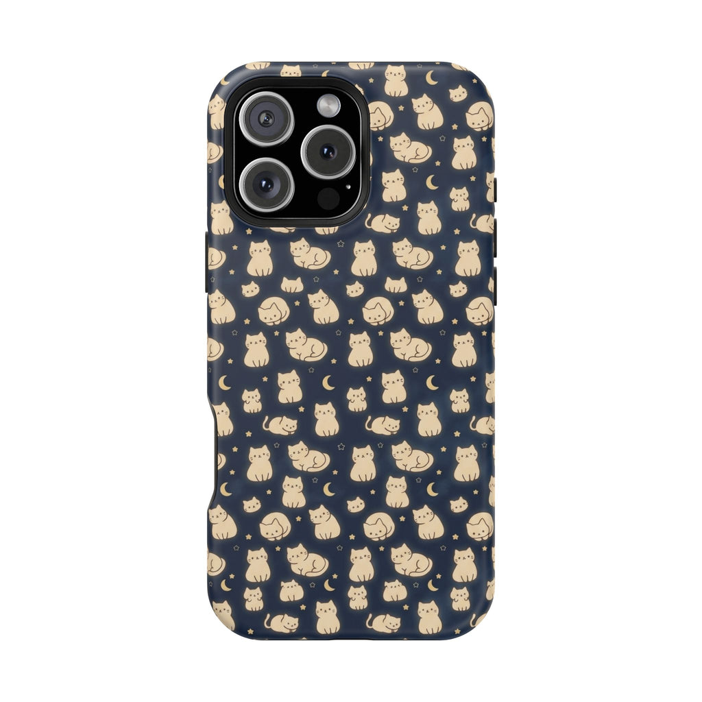 Glowy Cat Clear Hard Case