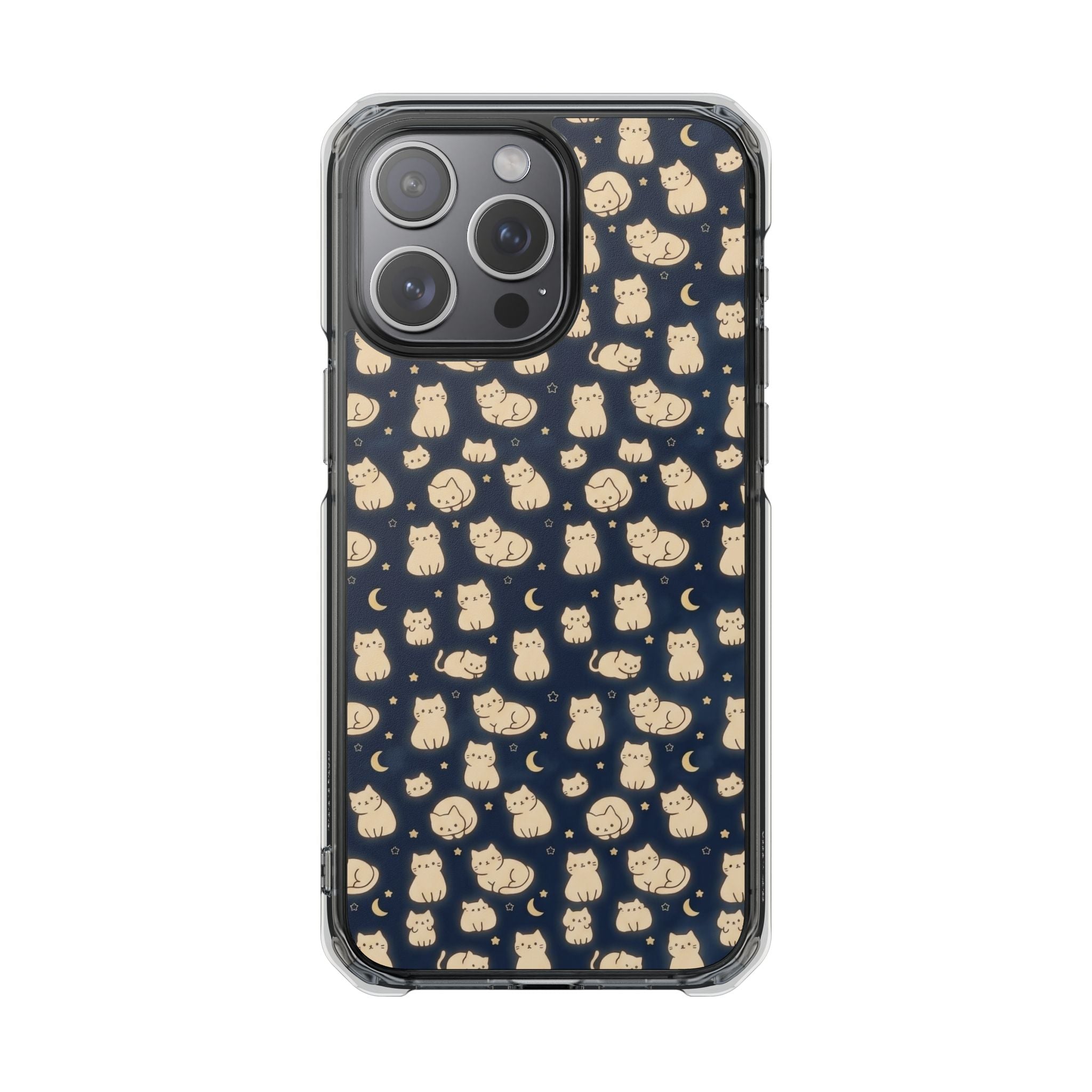 Glowy Cat Clear Impact Case