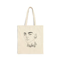 Flower Stories Cotton Canvas Tote Bag